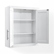 Crosley Furniture Savannah 3Pc Wall Storage Cabinet in White