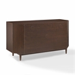 Crosley Cameron Corner Record Player Cabinet With Vinyl Storage in Brown