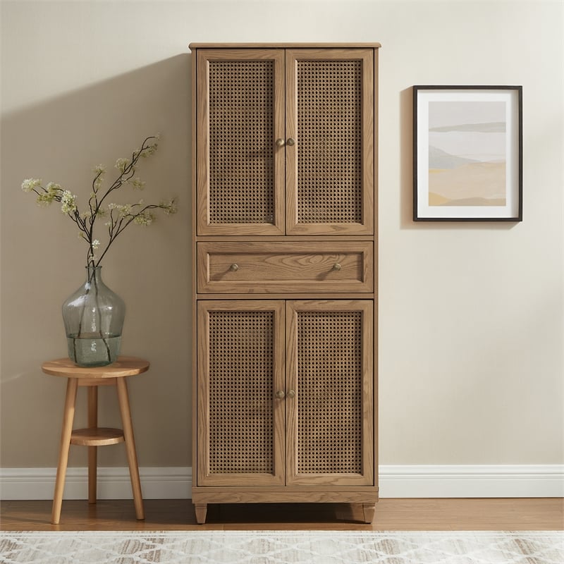 Crosley Katia Kitchen Storage Pantry in Driftwood