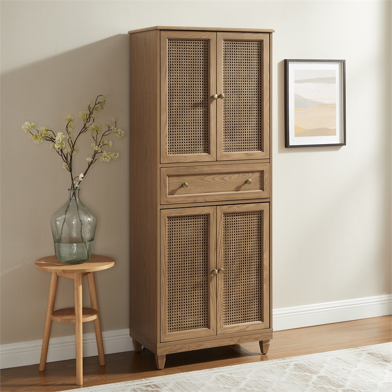 Crosley Katia Kitchen Storage Pantry in Driftwood