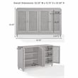 Crosley Katia Sideboard in Driftwood