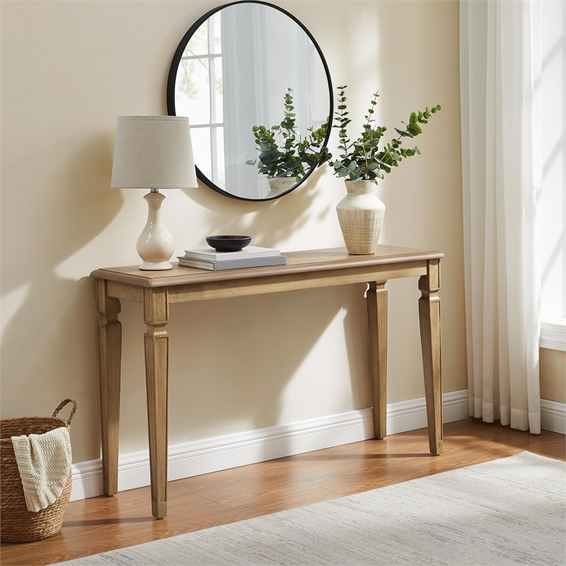 Crosley Katia Entryway Console Table in Driftwood
