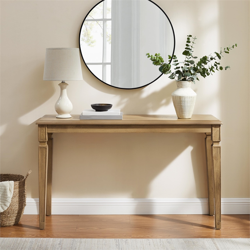 Crosley Katia Entryway Console Table in Driftwood