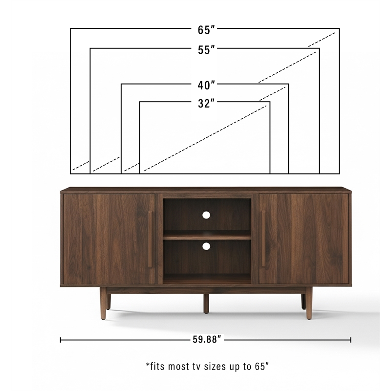 Crosley Furniture Liam TV Stand For 65