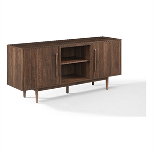 Crosley Furniture Liam TV Stand For 65&quot TV in Walnut