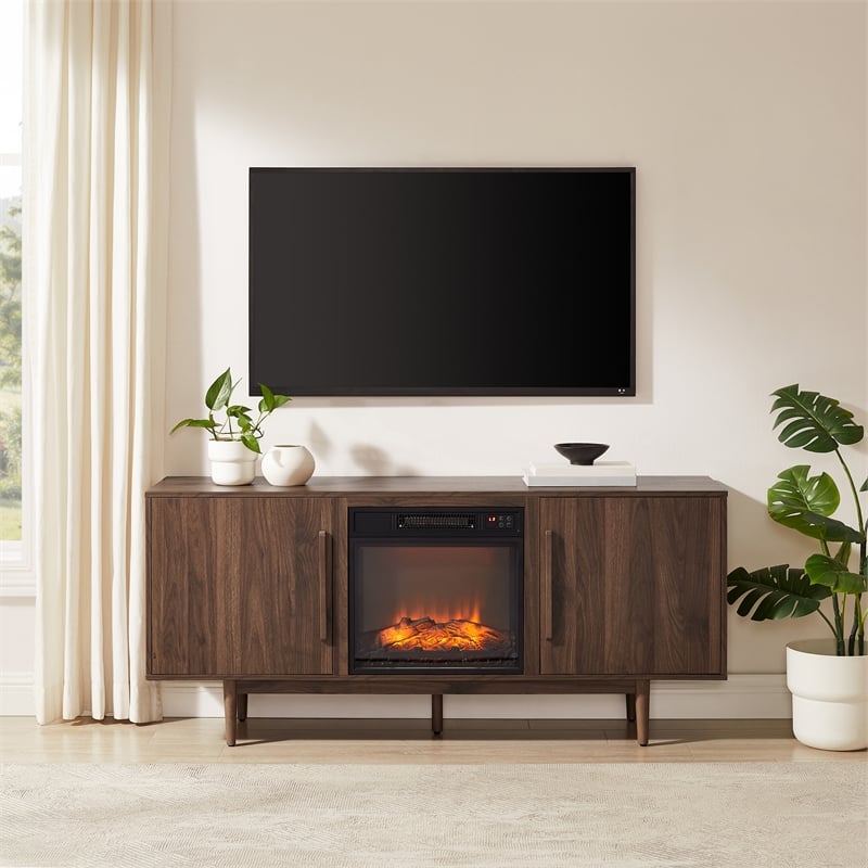 Crosley Furniture Liam Fireplace Tv Stand For 65