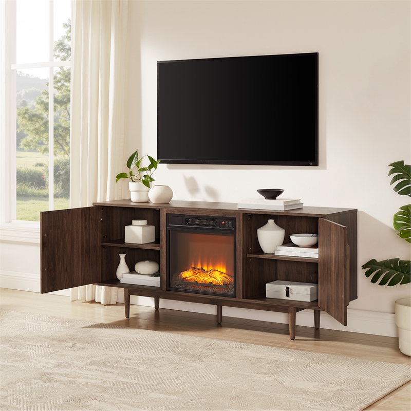 Crosley Furniture Liam Fireplace Tv Stand For 65