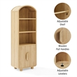 Crosley Furniture Millie Bookcase in Ash