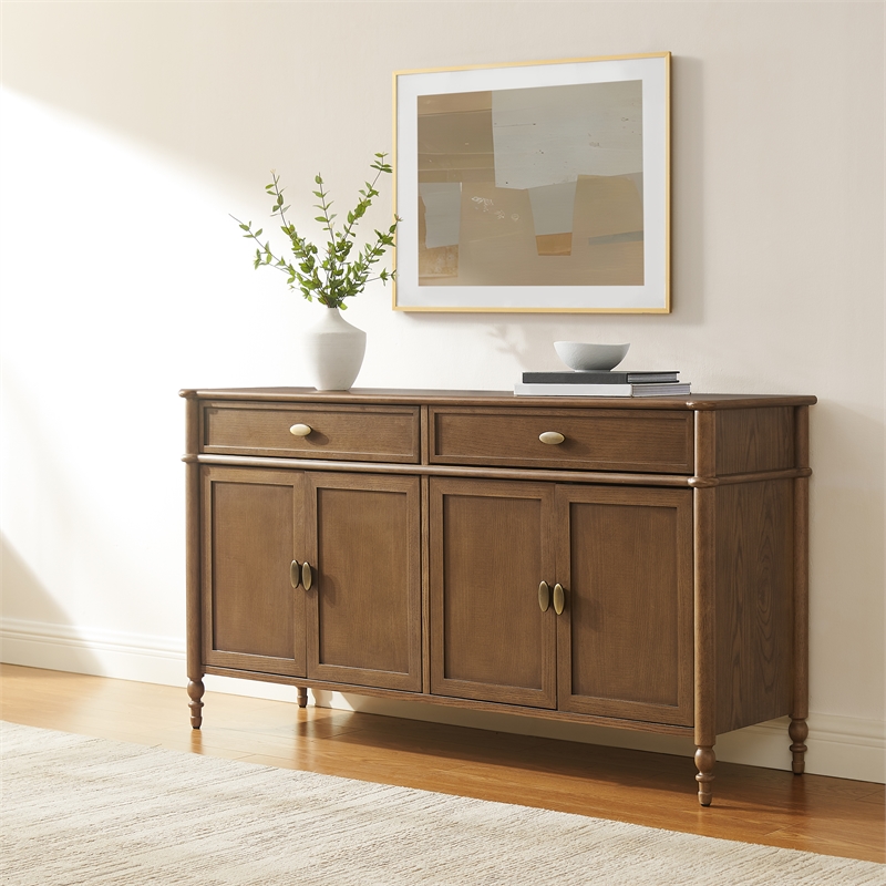 Crosley Furniture Amara Sideboard in Brown