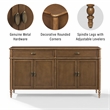 Crosley Furniture Amara Sideboard in Brown