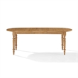 Crosley Daphne Dining Table in Rustic Brown