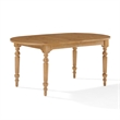 Crosley Daphne Dining Table in Rustic Brown