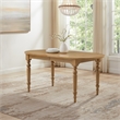 Crosley Daphne Dining Table in Rustic Brown