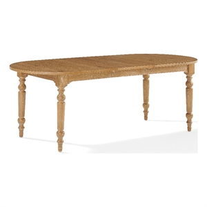 Crosley Daphne Dining Table in Rustic Brown