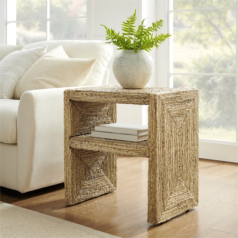 Crosley Marella End Table in Banana Leaf