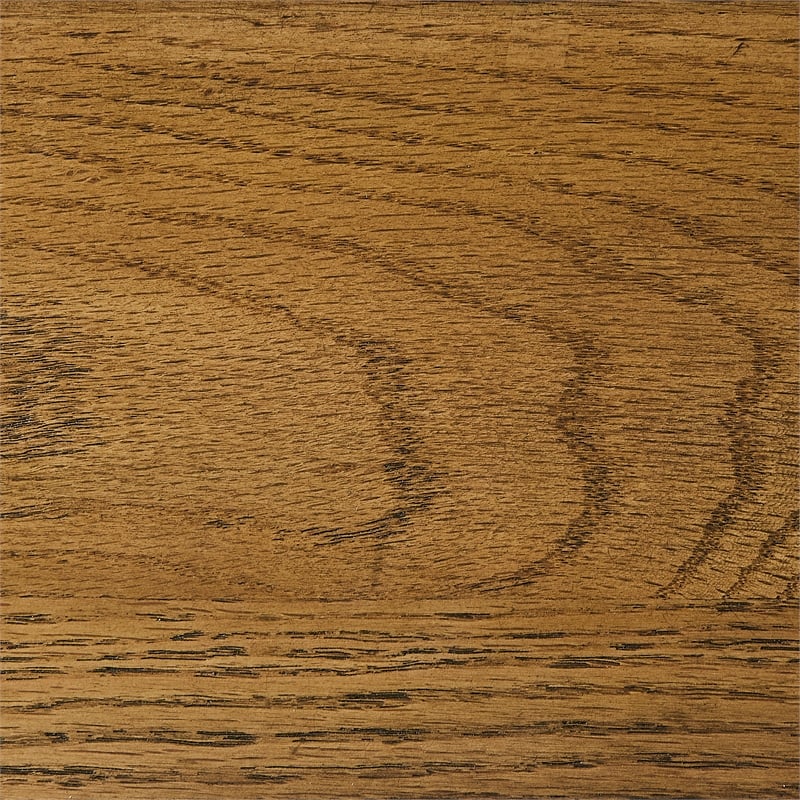 Crosley Lucille Queen Bed in Brown - Headboard- Footboard- And Side Rails