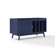Crosley Skylar Record Player Cabinet With Vinyl Storage in Navy