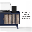 Crosley Skylar Record Player Cabinet With Vinyl Storage in Navy