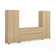 Crosley Tara 3-Piece Entertainment Center in Natural