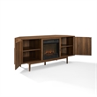 Crosley Liam Corner Fireplace TV Stand For Up To 65
