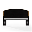 Crosley Edgewater Curved Queen Headboard in Seagrass