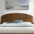 Crosley Edgewater Curved Queen Headboard in Seagrass