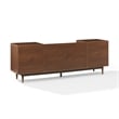 Crosley Furniture Eugene Record Player Stand with Storage in Mahogany