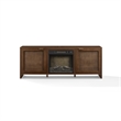Kenji Modern Fireplace Entertainment Center w Storage for 65