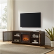 Kenji Modern Fireplace Entertainment Center w Storage for 65