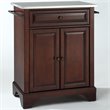 Crosley Furniture LaFayette Wood Portable Kitchen Island in Mahogany