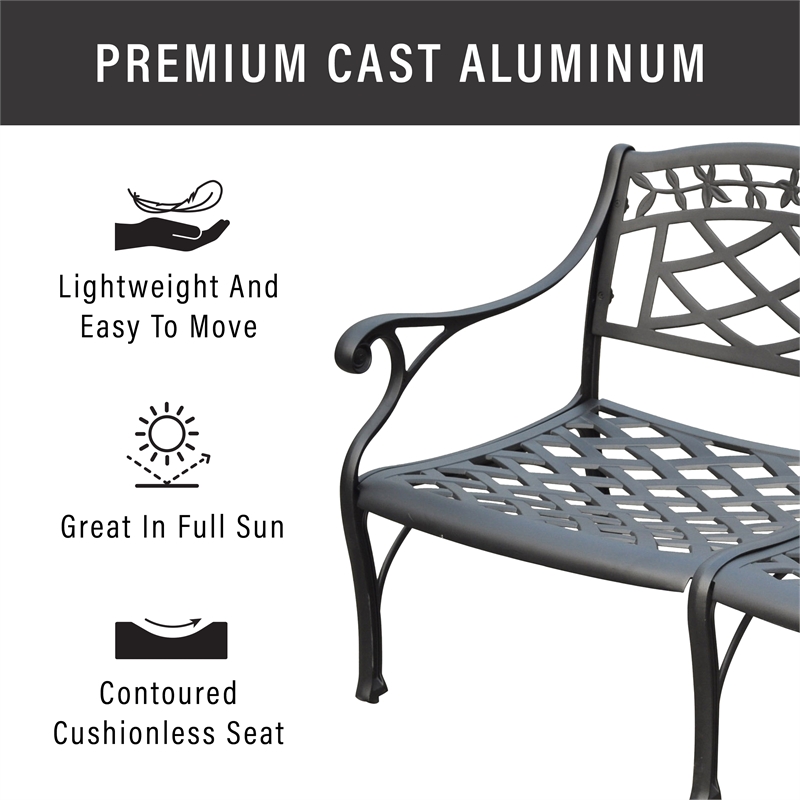 Crosley cast best sale aluminum patio furniture