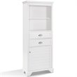 Crosley Lydia Contemporary Linen Cabinet in White