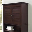 Crosley Furniture Lydia Wood Contemporary Spacesaver in Espresso