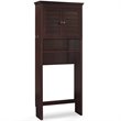 Crosley Furniture Lydia Wood Contemporary Spacesaver in Espresso