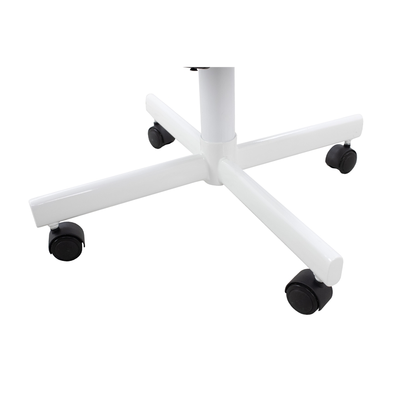 Chromcraft Fabric Upholstered Caster Chair in Vann Midnight Blue (set of 2)