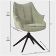 Taurus Upholstered Casual Dining Arm Chair(Set of 2)