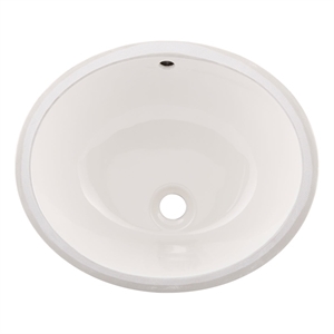 dax ceramic oval single bowl undermount bathroom basin