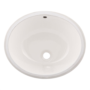 dax ceramic oval single bowl undermount bathroom basin