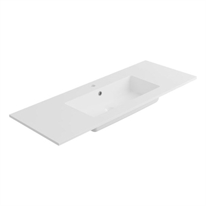 dax toscana vanity basin gloss finish 48 inches single bowl