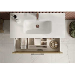 dax onix glossy ceramic basin 24 inches width