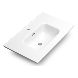 dax onix glossy ceramic basin 28 inches width