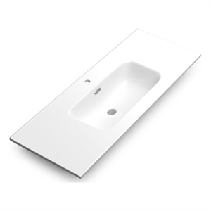 dax onix glossy ceramic basin 48 inches width