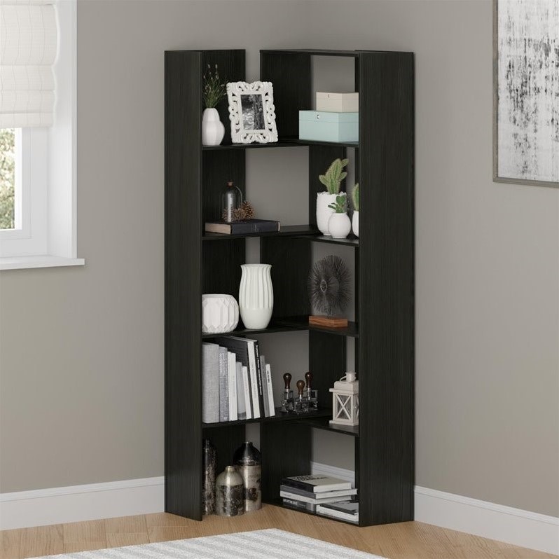 Expandable Bookcase In Midnight Onyx 9645325pcom Expandable Bookcase In Midnight Onyx