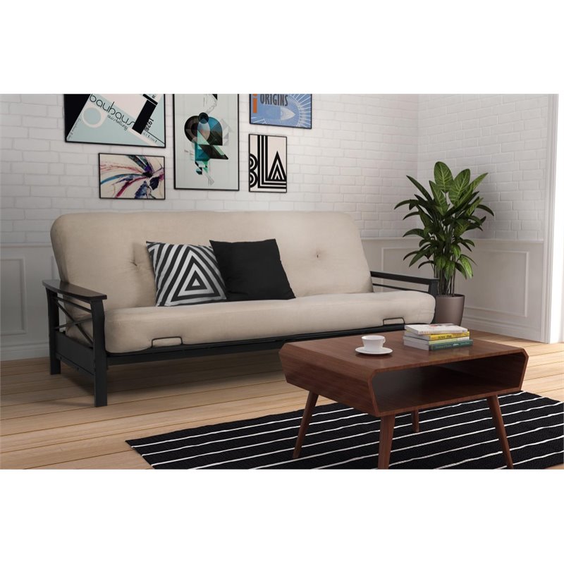 Black Metal Futon Frame 2101959