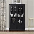 Altra Furniture Aaron Lane 4 Shelf Bookcase in Black