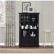 Altra Furniture Aaron Lane 4 Shelf Bookcase in Black
