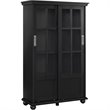Altra Furniture Aaron Lane 4 Shelf Bookcase in Black