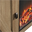 Ameriwood Home Farmington 60'' Fireplace TV Stand in Light Pine
