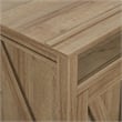 Ameriwood Home Farmington 60'' Fireplace TV Stand in Light Pine