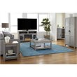 Altra Carver Coffee Table in Gray and Sonoma Oak